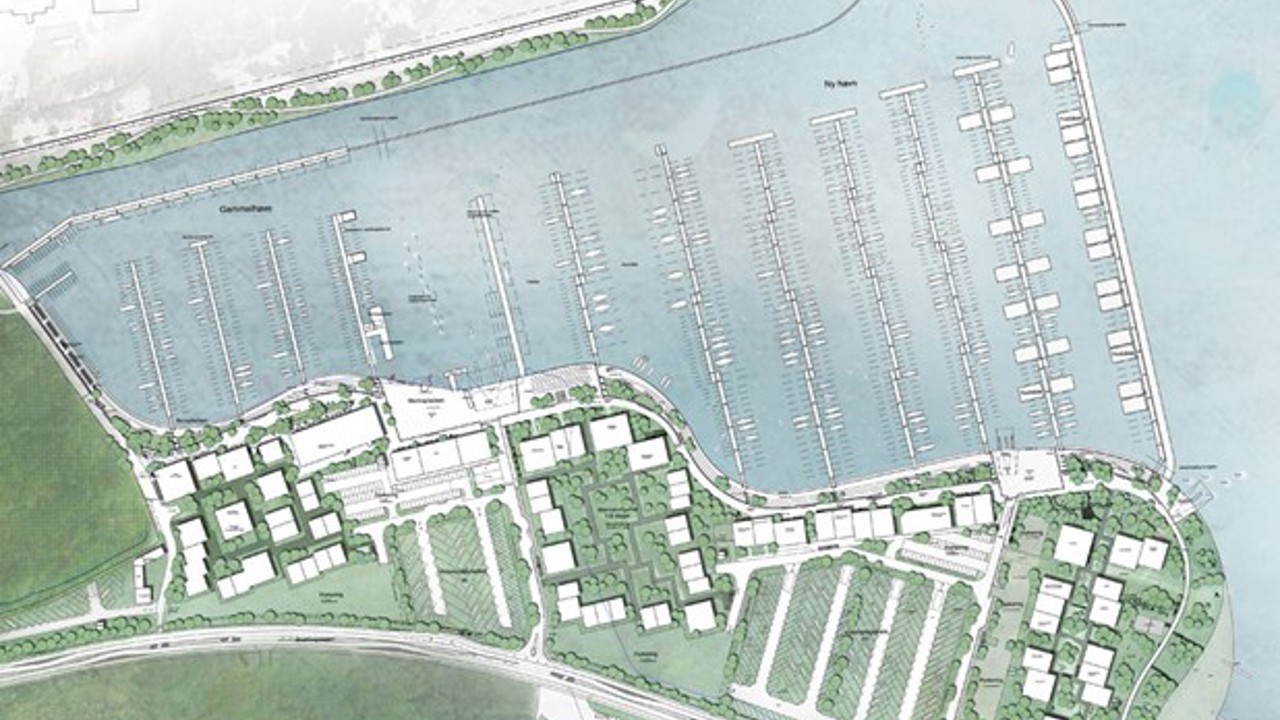 Marina City Illustrationsplan