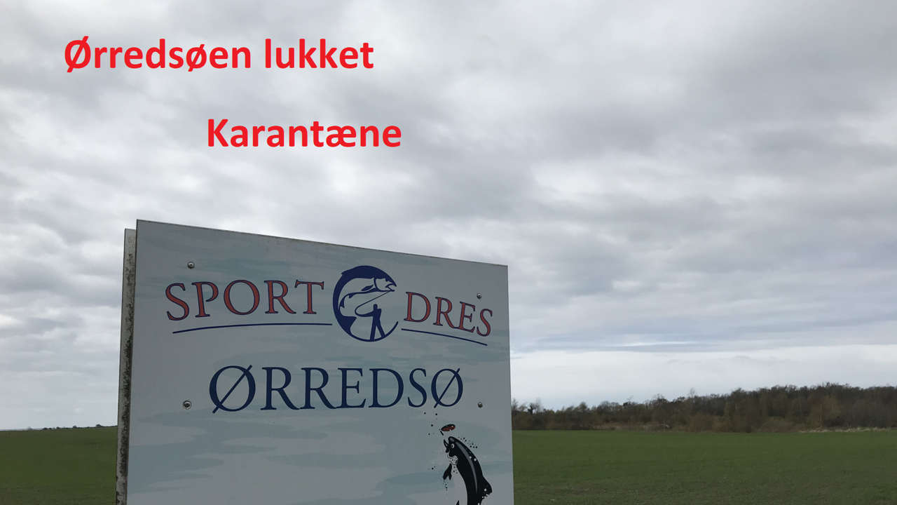 Ørredsøen på Vellenbyvej i karantæne