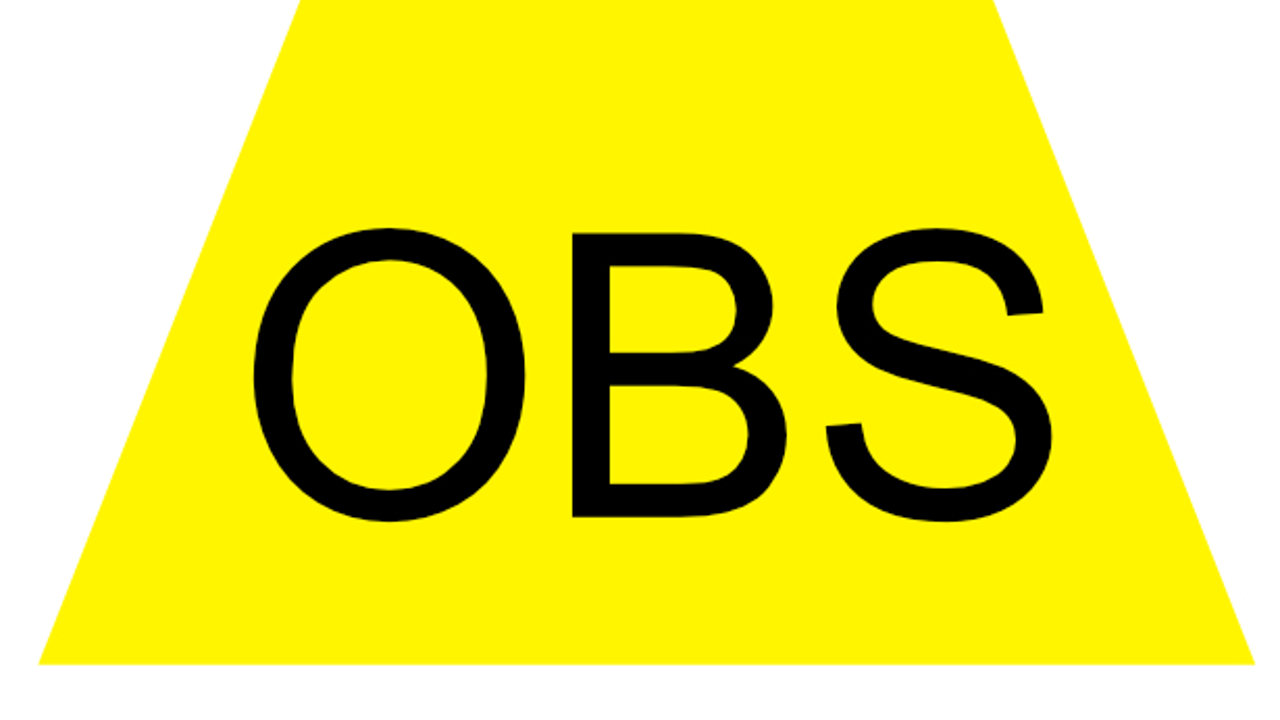 OBS-skilt