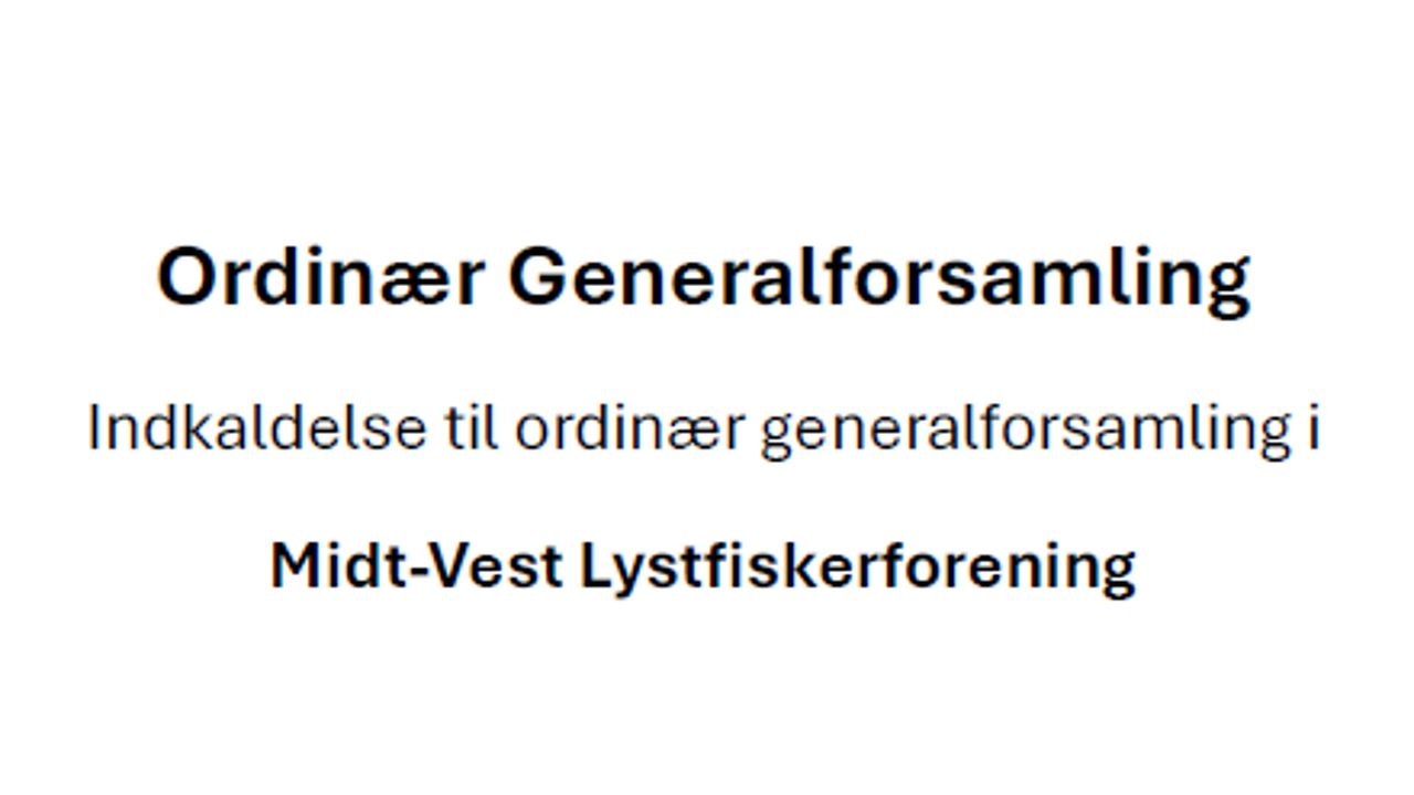 Generalforsamling 2026